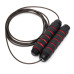 Скакалка  Cornix Speed Rope Classic XR-0150 Black/Red - фото №3